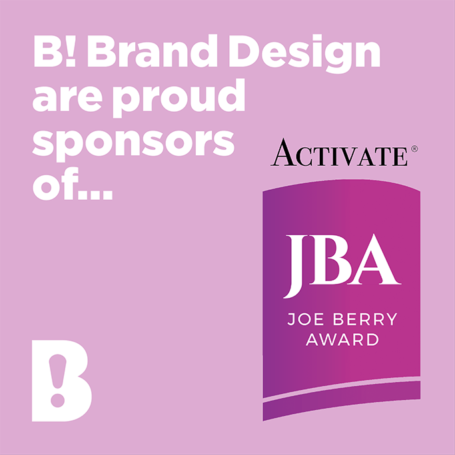 B! Brand Design Sponsors the 2024 Joe Berry Award: Championing Fresh Ideas for the Future of FMCG and Retail